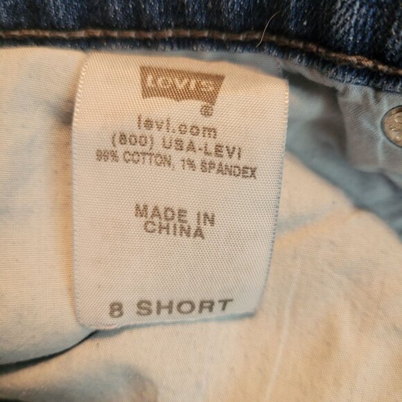 Levi's Jeans 8 S Bootcut 515 Mid Rise Studded Pockets Western Stretch - Picture 4 of 10